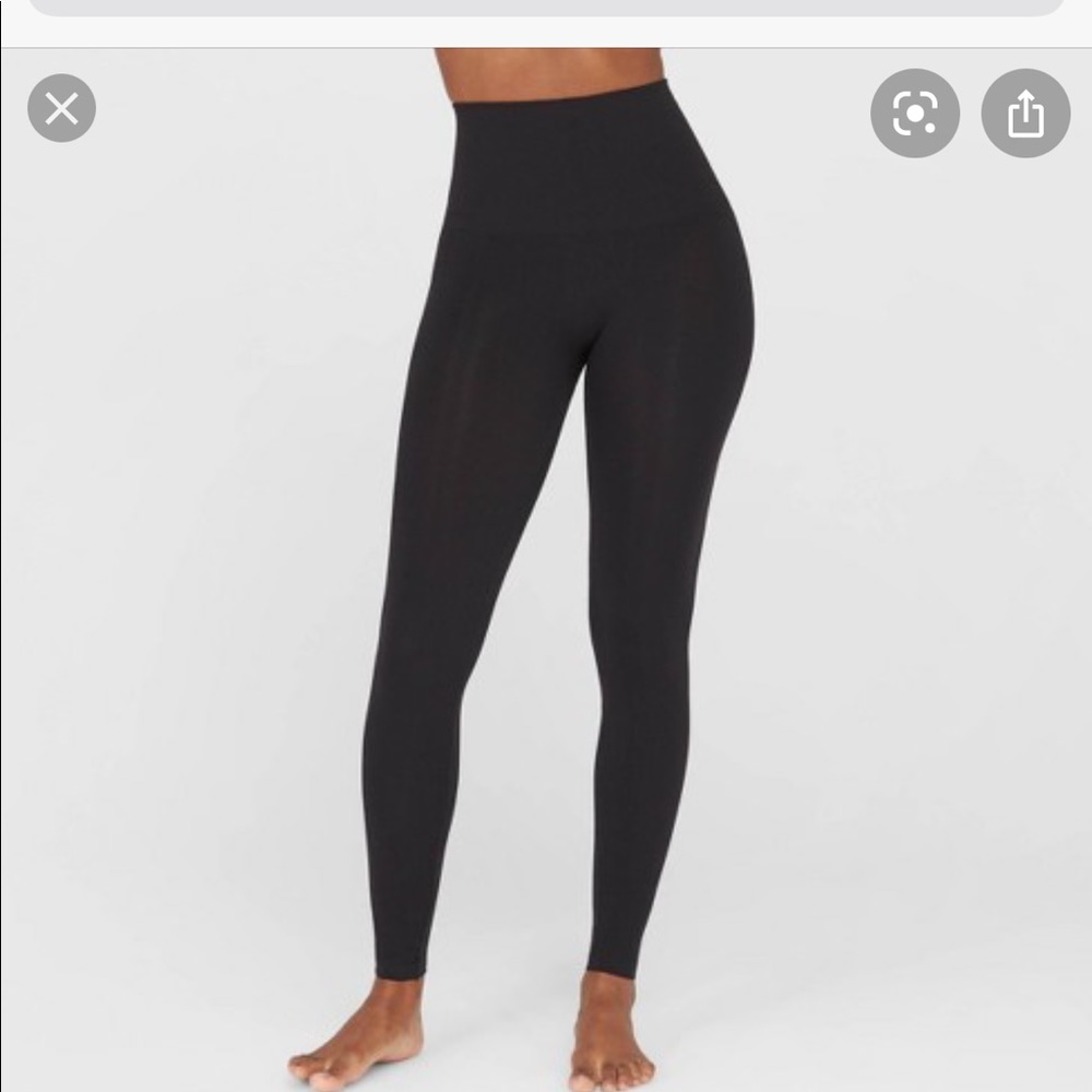 Assets by Spanx Black Leggings
